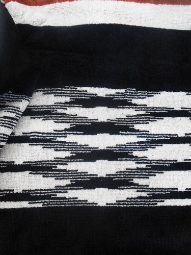 MISSONI HOME BEACH TOWEL VELOUR COTTON LOGO 40x70" 100x180cm BALDO 160 - Picture 3 of 7