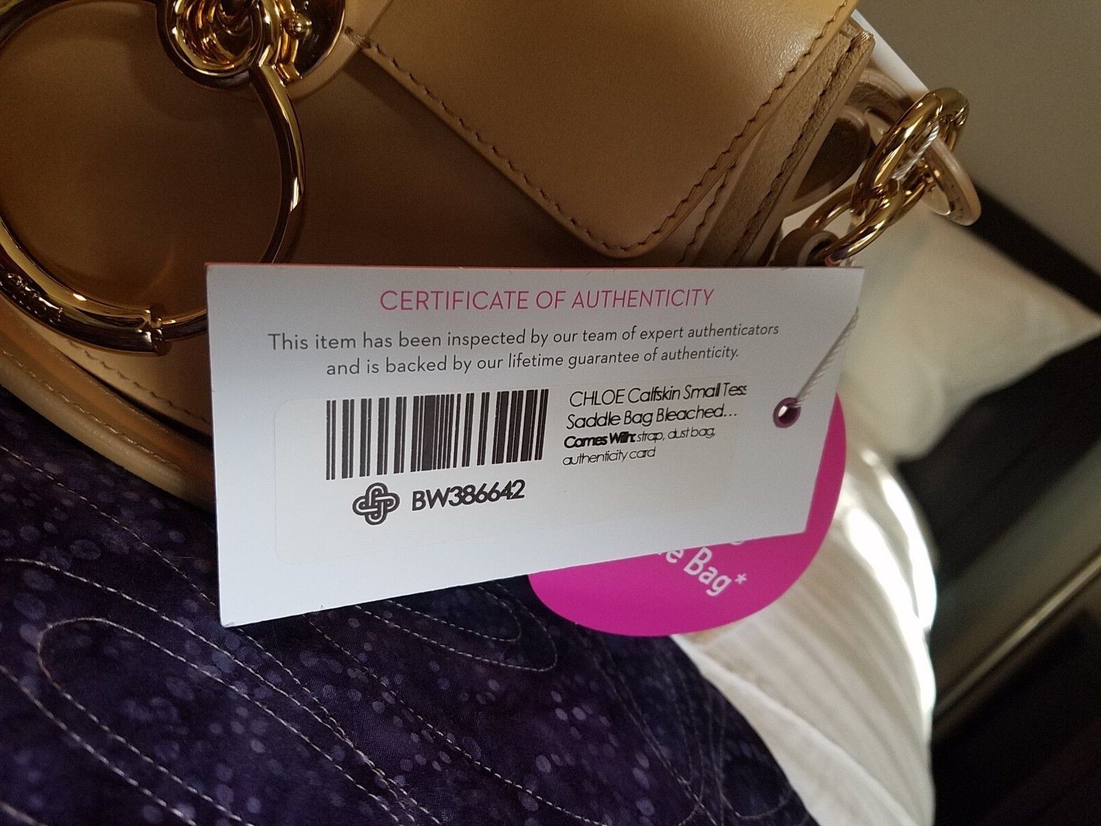 Authentic excellent condition small Chloe Tess, b… - image 12