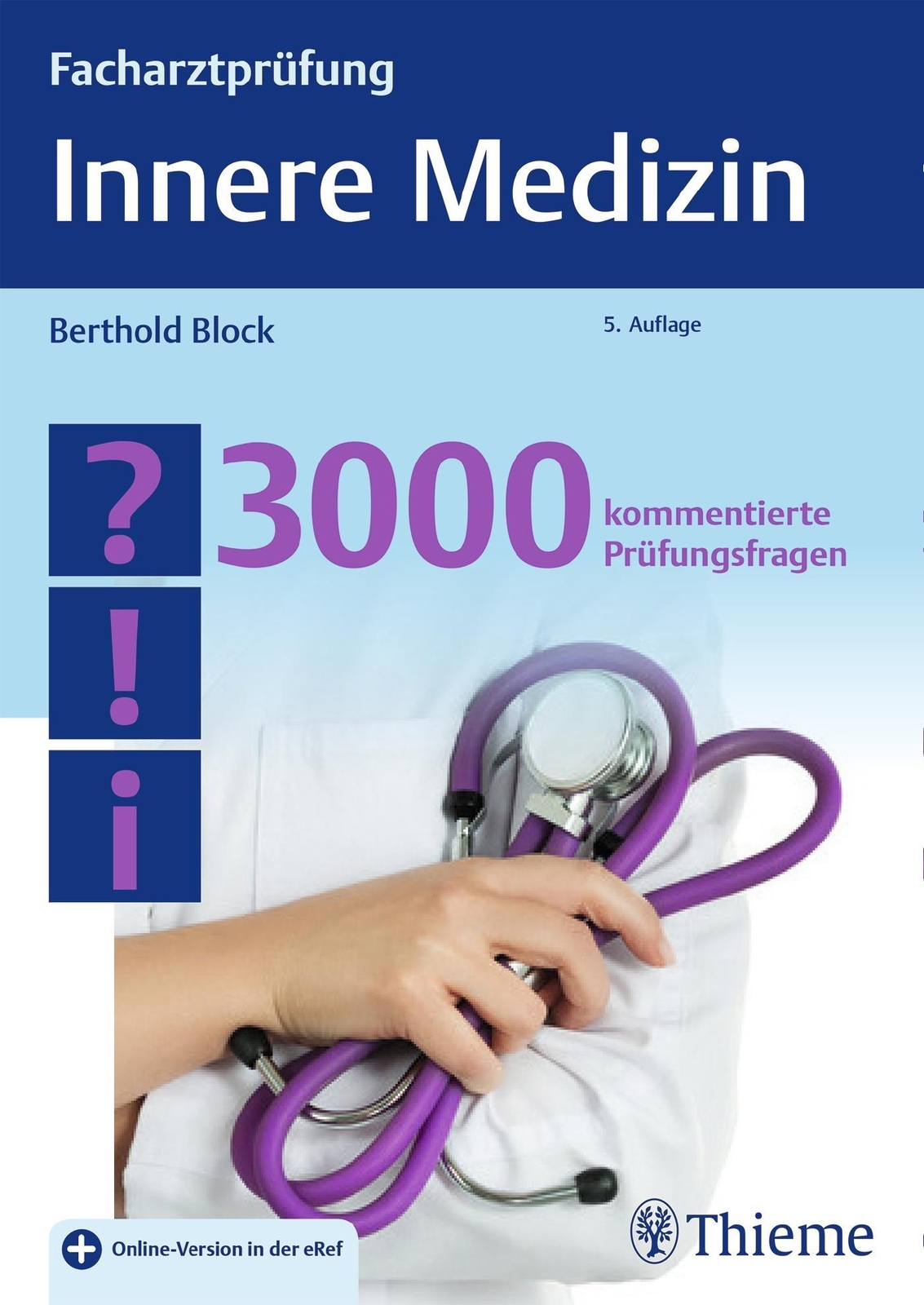 Thumbnail - Berthold Block Facharztprüfung Innere Medizin 9783131359551