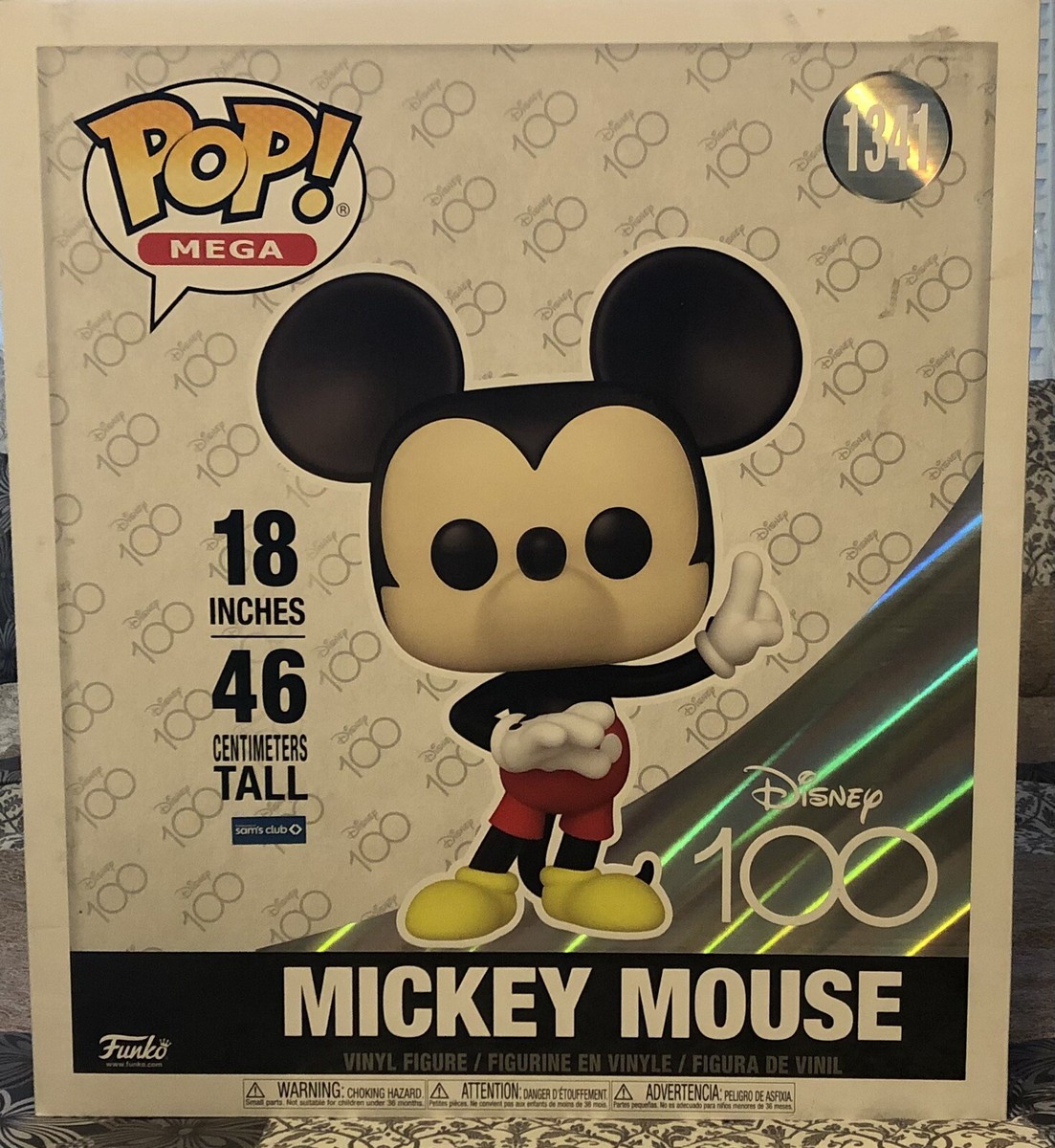 Disney Mickey Mouse 1341 Funko Pop Mega 100th Anniversary