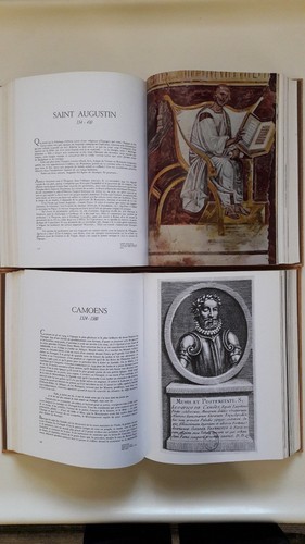 LES GRANDS ECRIVAINS CELEBRES 4 VOL QUENEAU MAZENOD + PARIS POSTER GUIDE - Picture 2 of 5