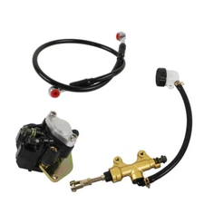 For Yamaha Blaster 200 YFS200 Rear Brake Master Cylinder Caliper & Hose Assy New