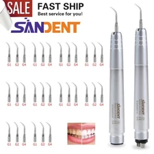 USA Dental Ultrasonic Air Perio Scaler Handpiece Hygienist 2 & 4-Holes 3 Tips CE