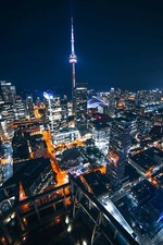 Toronto Skyline Gorgeous Photo 8x10