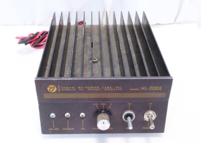 TOKYO HY-POWER HL-200E パワーアンプ TOKYO HY-POWER HL-200E Linear Amplifier Compatible with 1.9MHz to