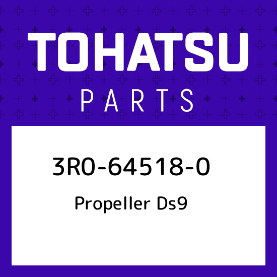 3R0-64518-0 Tohatsu Propeller ds9 3R0645180, New Genuine OEM 3R0-64518-0 Tohatsu Propeller ds9 3R0645180, New Genuine OEM