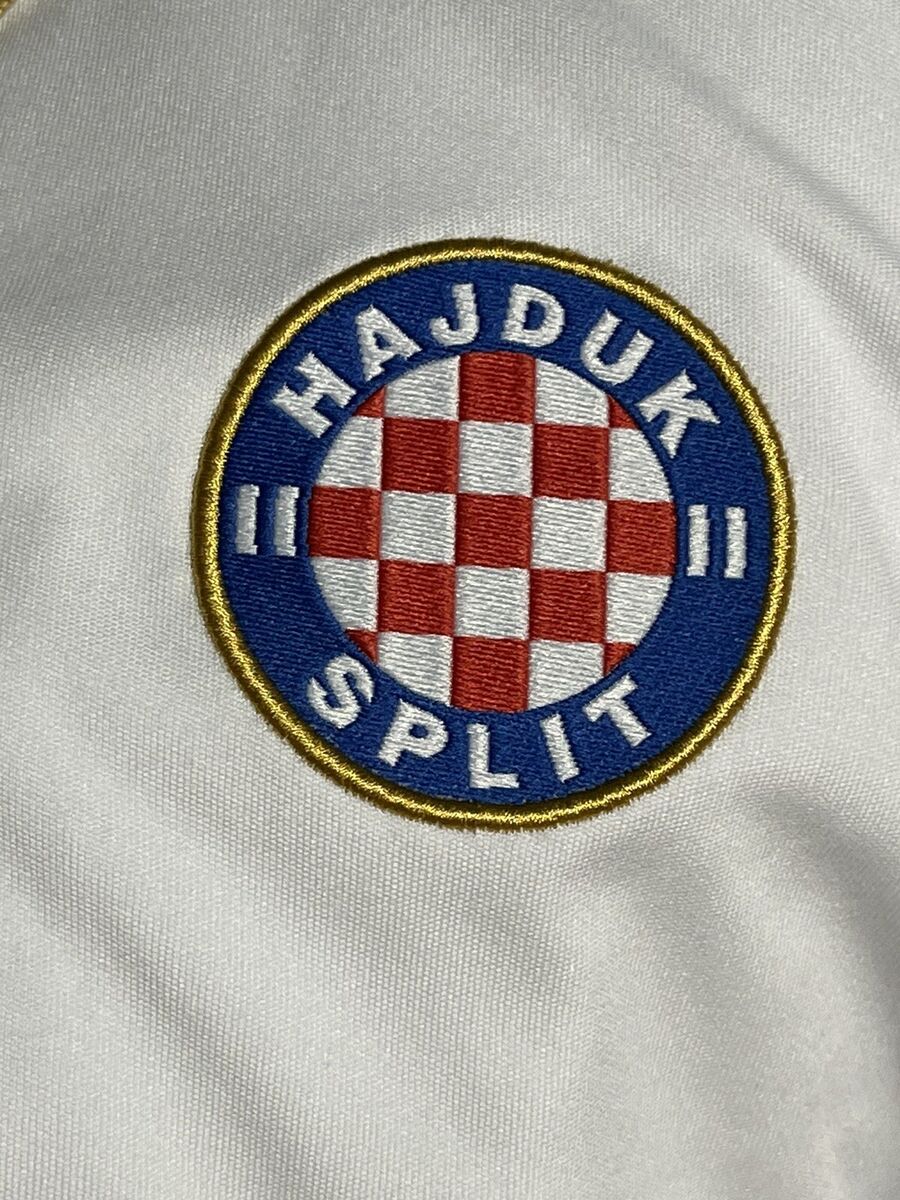 Hajduk SPLIT HOME FOOTBALL SOCCER SHIRT JERSEY MACRON Womens XS EUC