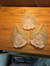 Lot of Four 4 Vintage Silvestri Angel Garland Holder Ornaments