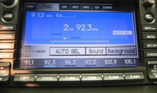 2007 2008 2009 Honda Civic Factory XM Radio CD Navigation Unit GPS