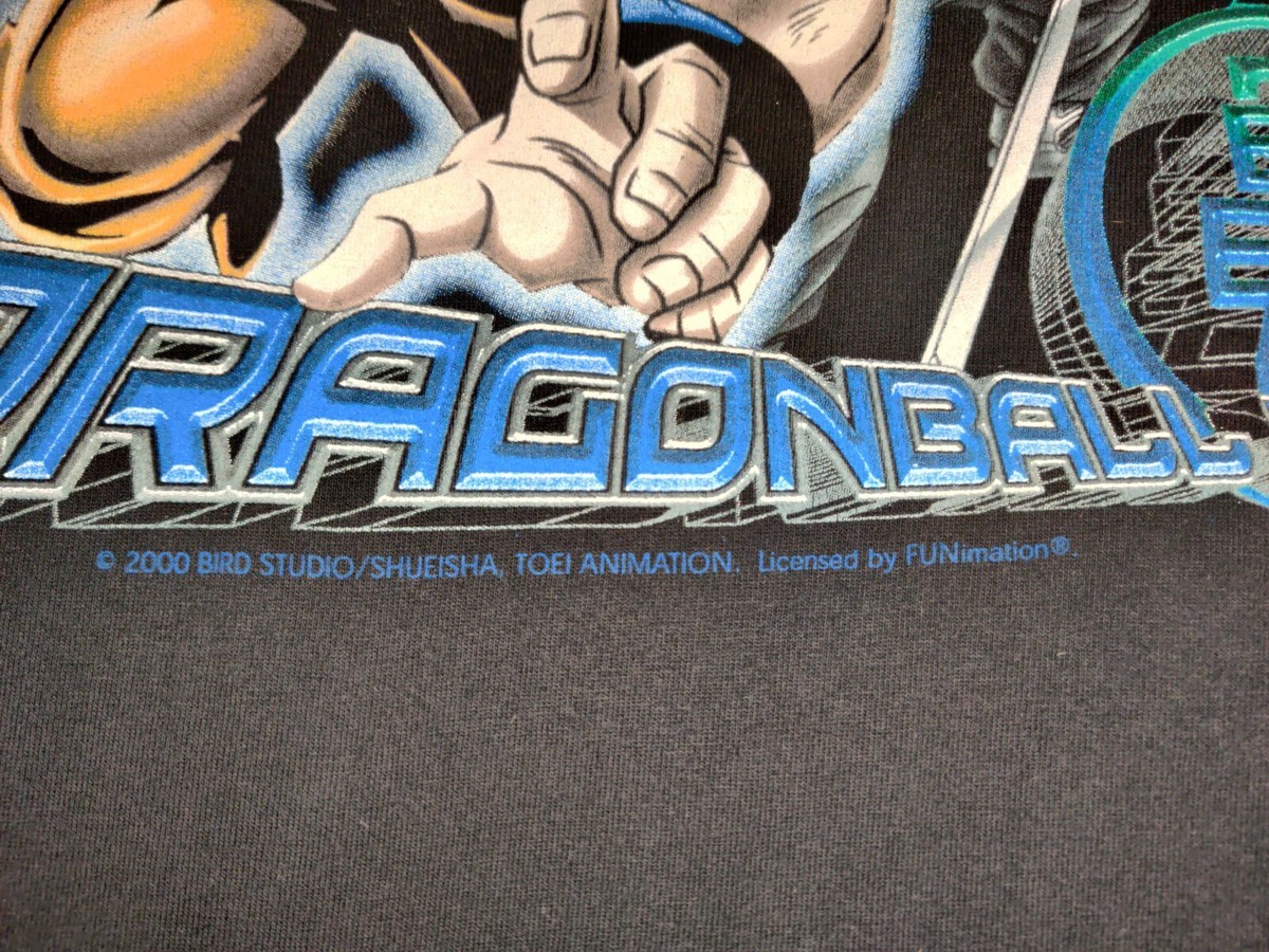 Vintage Dragon Ball Z T Shirt Goku Super Saiyan Adult Large 2000
