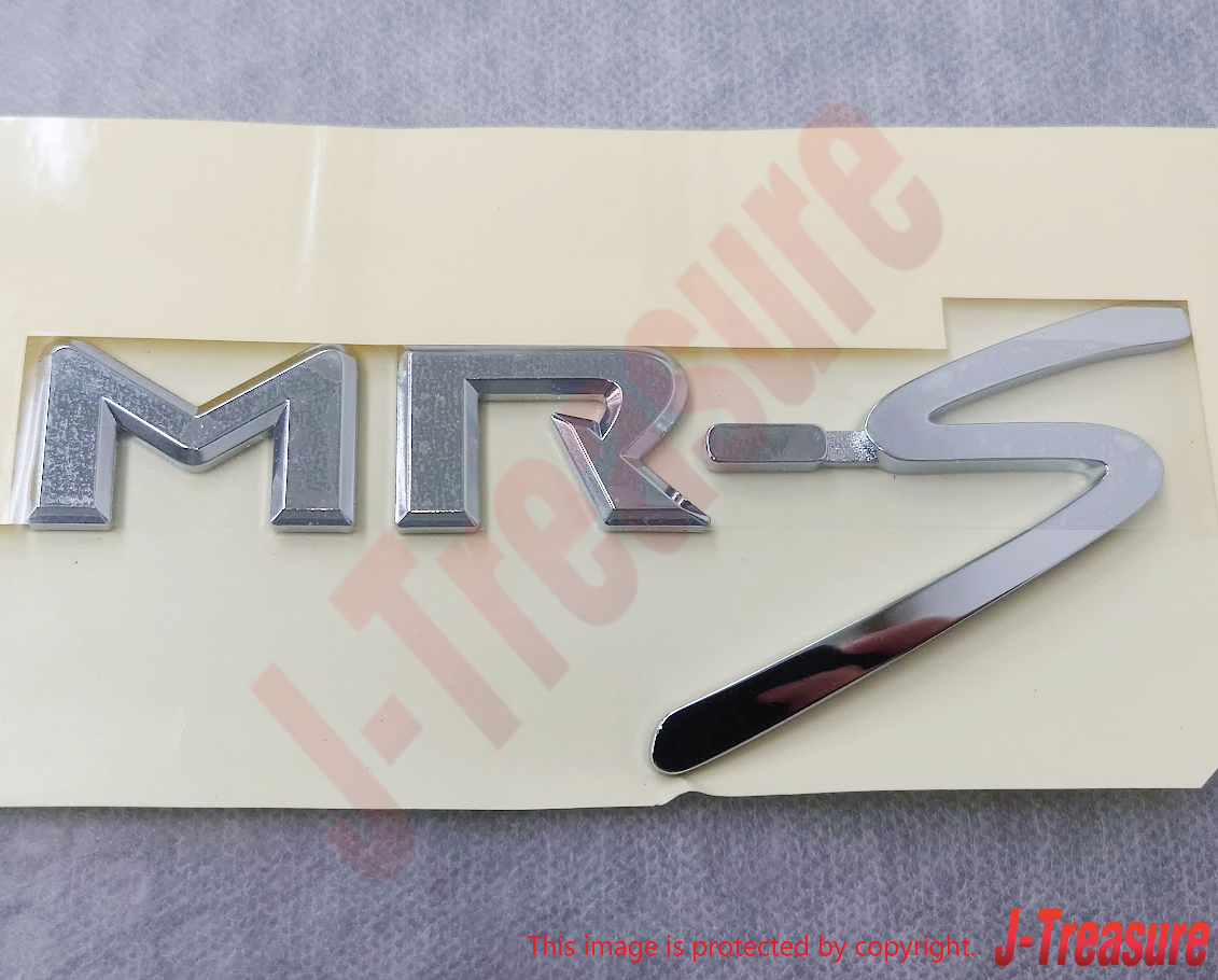TOYOTA MR2 Roadster Spyder ZZW30 Genuine Front Black & Rear