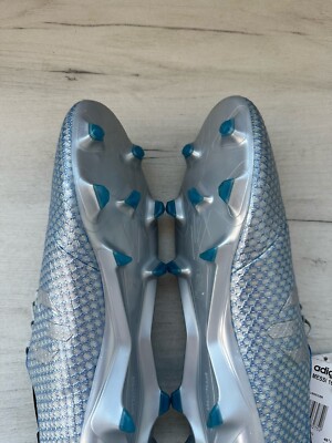 Adidas Messi 16.1 FG Blue Silver Metallic Football Soccer