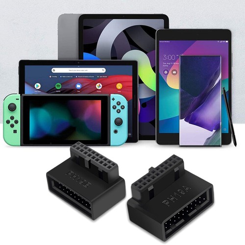 USB 3.0 90 stopni Adapter 19Pin / 20Pin Kątowy zasilacz Płyta do płyty głównej - Zdjęcie 2 z 16