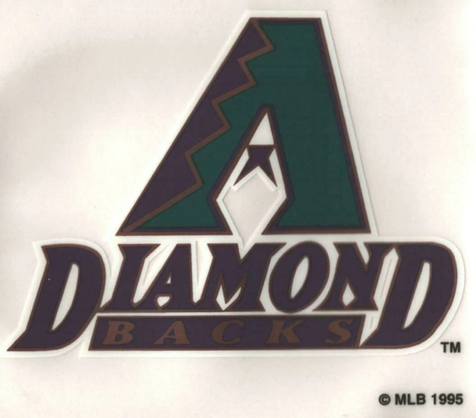 1995 Arizona Diamondbacks MLB Baseball Reusable Static Cling Decal New Vintage - Image 3 of 3