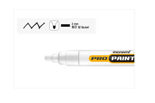 1pcs MONAMI Pro Paint Marker Industrial Markers - Choose Color - Picture 3 of 3