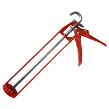 Dekton Caulking Gun Metal Frame Sealants Adhesives Trigger Level Handle Plunger