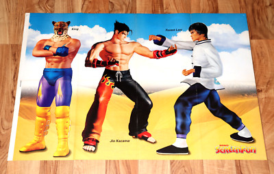 Tekken Characters Jin Kazama King Forest Command & Conquer Tiberian Sun Poster