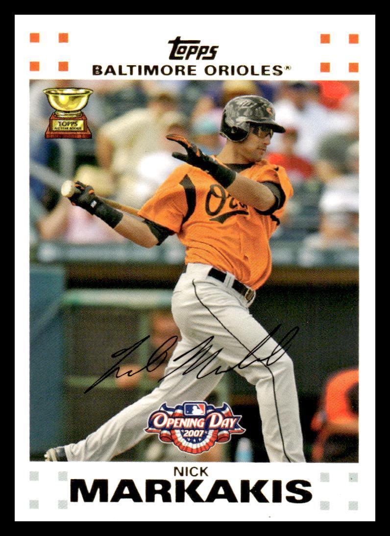 2007 Topps Opening Day #24 Nick Markakis Baltimore Orioles