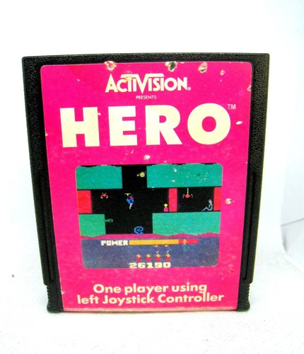ATARI 2600 Video Game - HERO (Activision 1984) - Picture 2 of 4