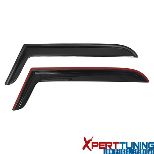 Fits 97-06 Jeep Wrangler TJ Window Visor Vent Rain Sun Guards Deflectors 2PCS - Picture 3 of 7