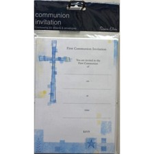 Invitations First Holy Communion Christening Naming Day Celebration Party Invite