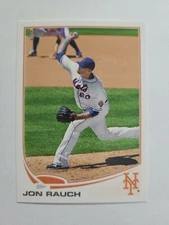 JON RAUCH 2013 TOPPS BASEBALL CARD # 60 E4635