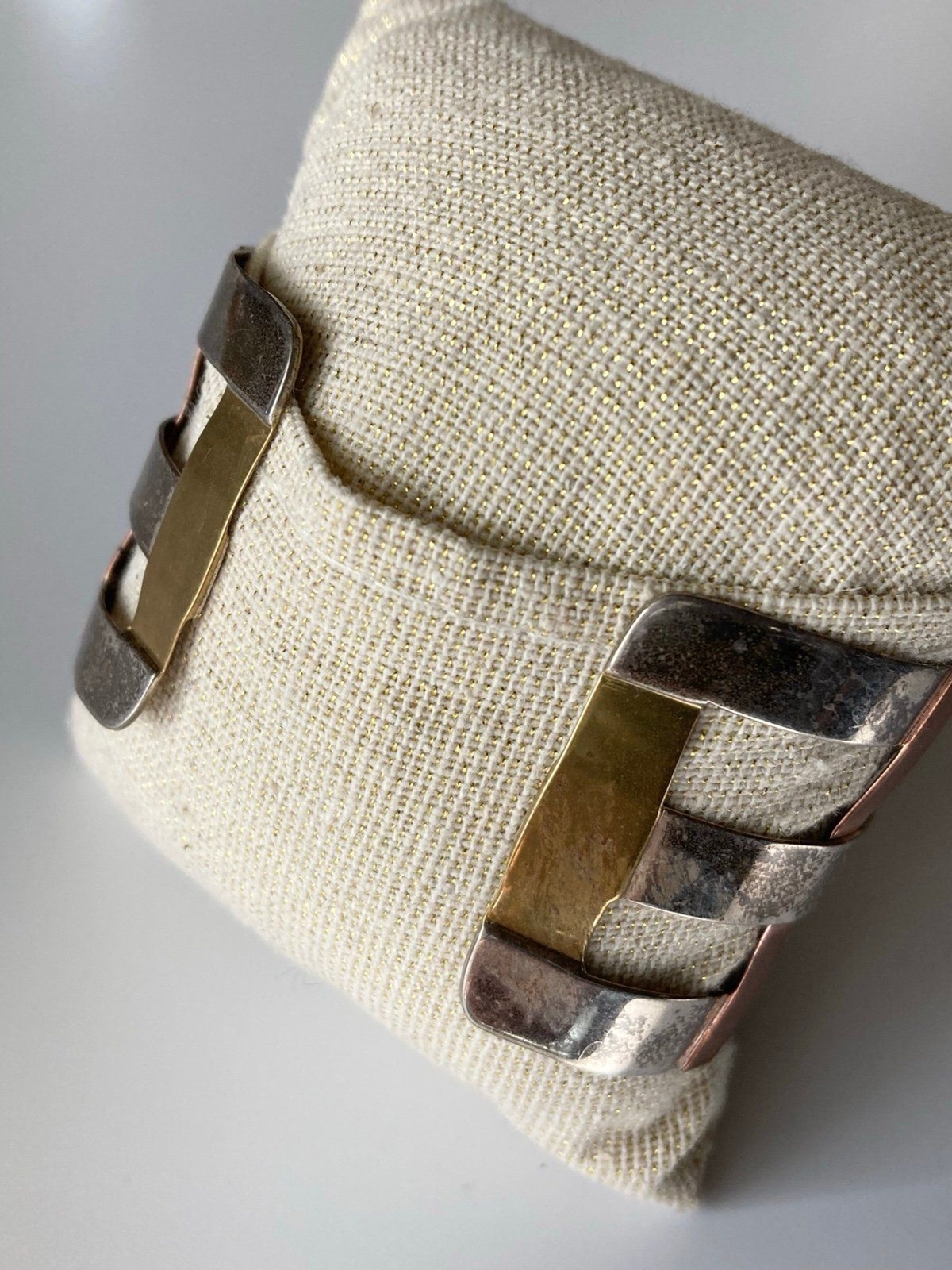 RLM studio sterling copper brass cuff Bracelet - image 4