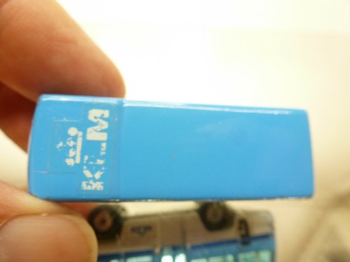 BANDAI #5 RAMP BUS - AIRPORT KLM - BLUE+WHITE 1:99 - GOOD CONDITION- 102 - Imagen 5 de 8