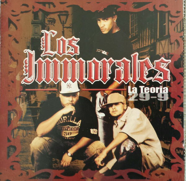 LOS IMMORALES La Teoria 29-9 CD Hip Hop Latin Reggaeton RARE