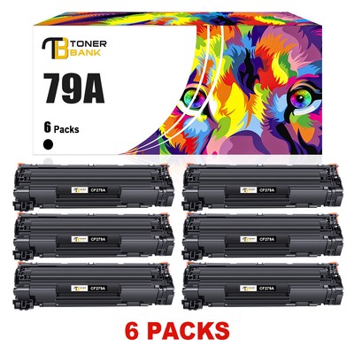 6 BK 79A CF279A Toner Compatible With HP LaserJet Pro MFP M26a M26nw M12w  M12a | eBay