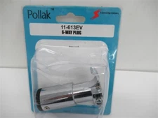 Pollak 11-613EV , 6-Way Plug