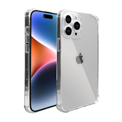 iPhone 13 Pro Max 5G Case Clear Silicone TPU Rubber Shockproof Protective Cover