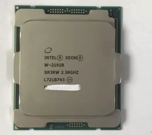 Intel Xeon W-2191B 2.3 GHz 18 Core 36 Threads SR3RW LGA 2066 CPU Processor