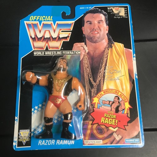 WWF Razor Ramon Hasbro Series 10 MOC WWE Wrestling...