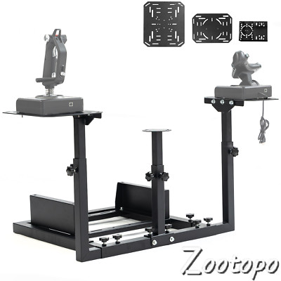 Zootopo Flight Simulator Cockpit Stand Fits for Thrustmaster A10C Hotas Warthog