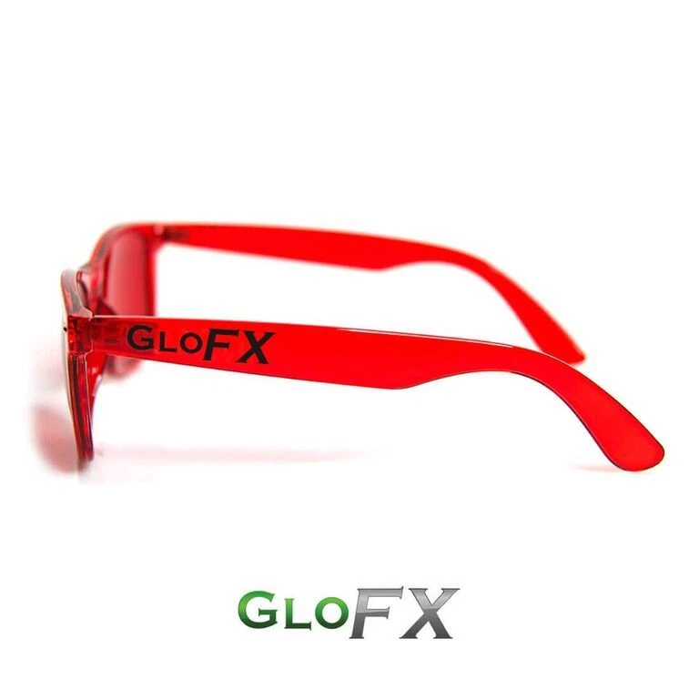 Gafas de sol GloFX de terapia de color rojo para póker sensación de vitalidad y poder Foto 3 de 4