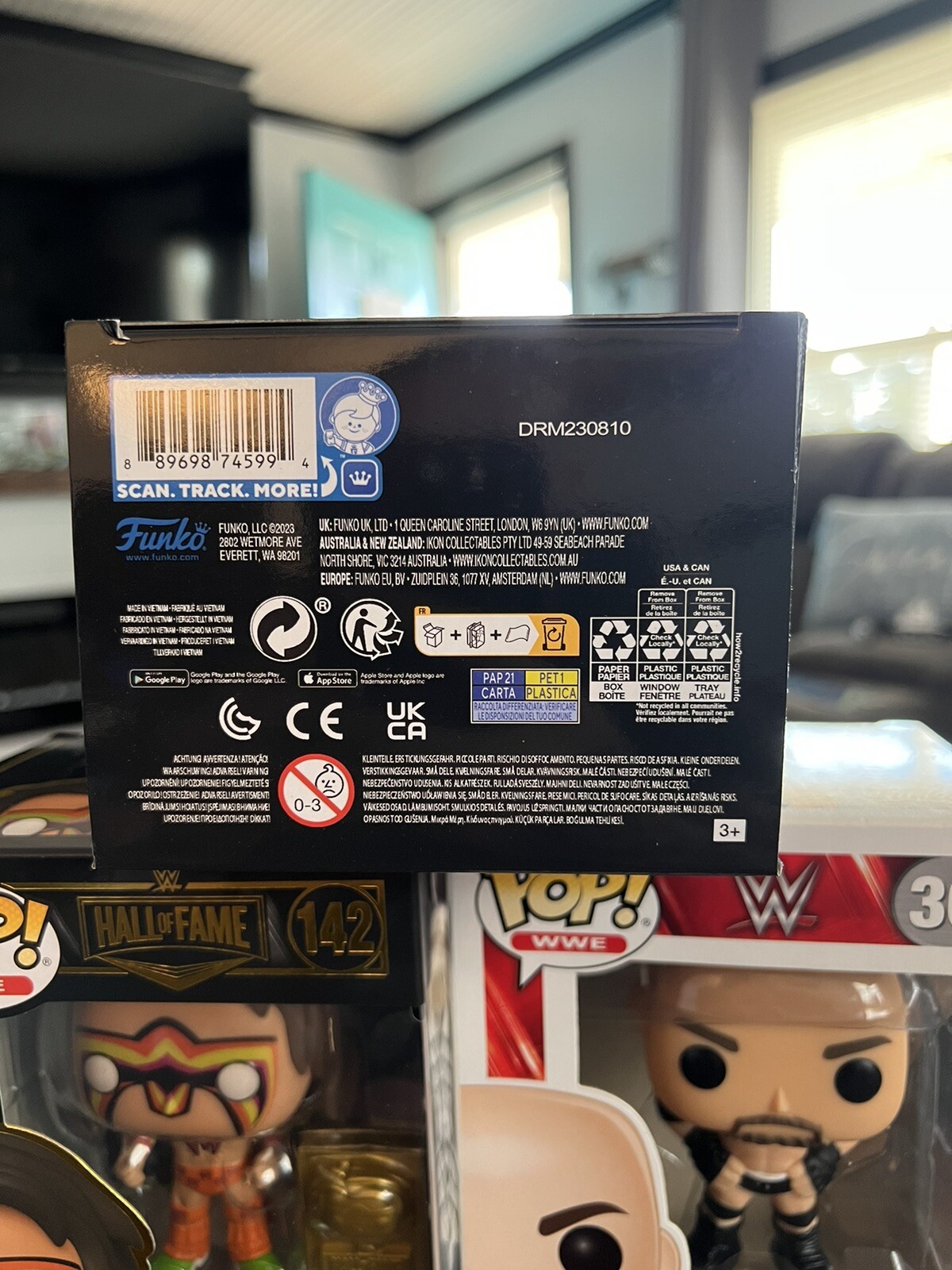 Ultimate Warrior WWE Funko Pop! Hall Of Fame Edition! ***Mint***