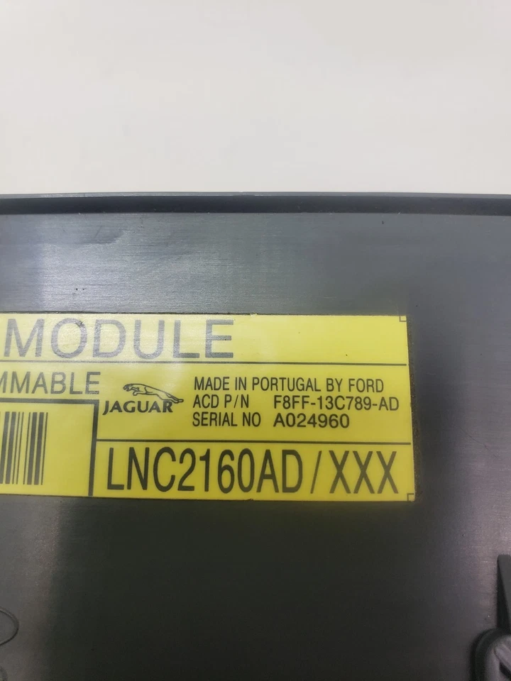 97-06 JAGUAR XK8 XKR MÓDULO DE CONTROL DE ASIENTO CONVERTIBLE CUPÉ SEDÁN LNC2160AD Foto 4 de 4
