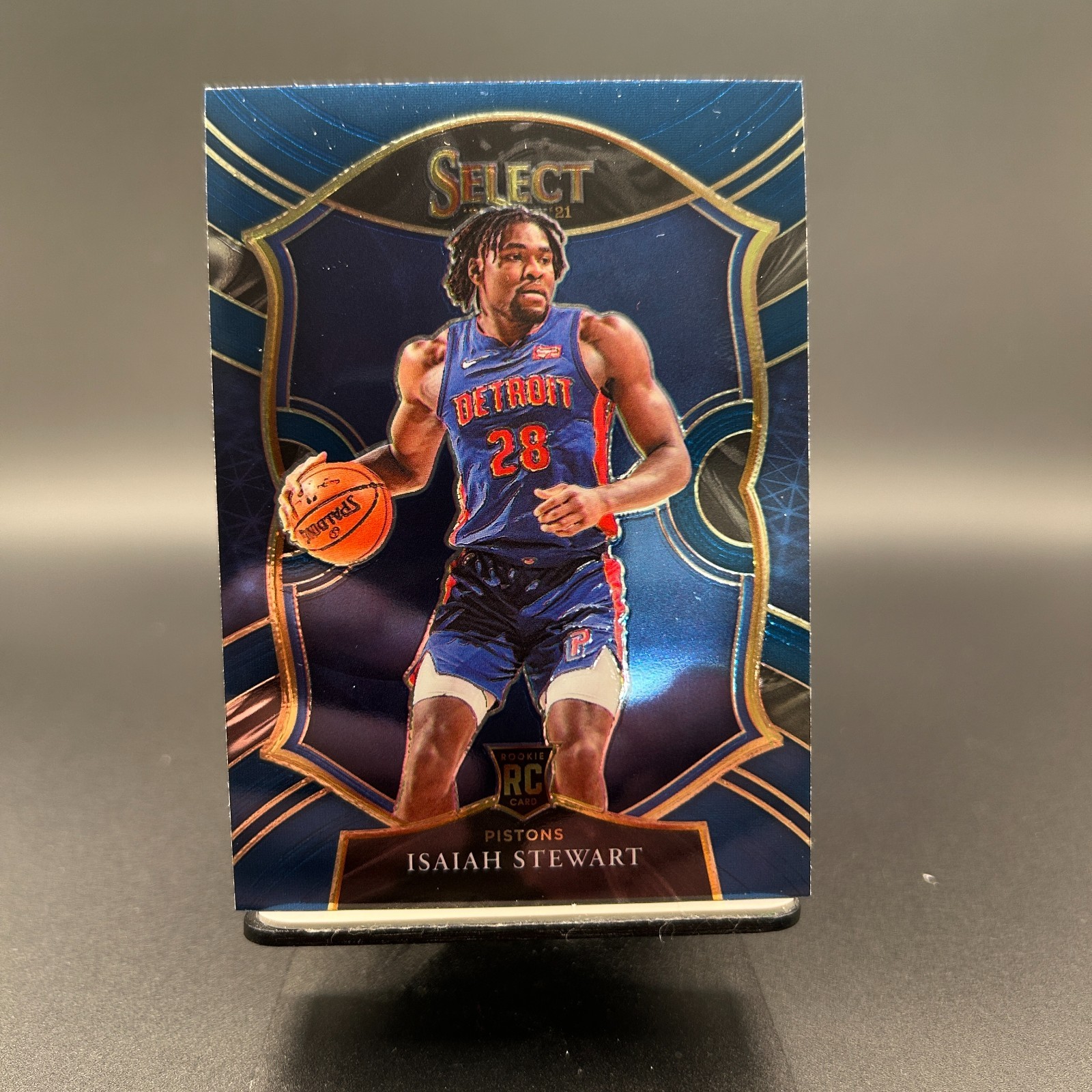 2020-21 Panini Select #76 Isaiah Stewart Rookie Base Blue