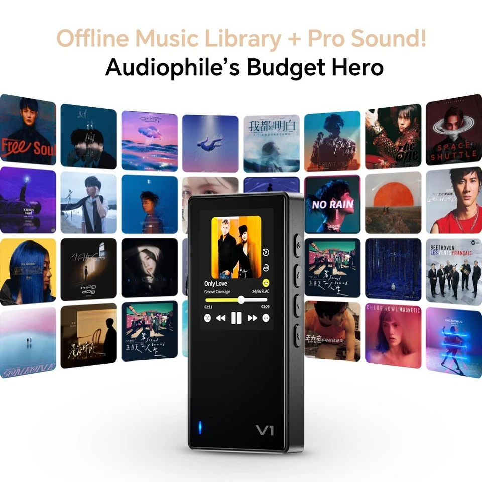 TempoTec Variations V1 Portable HiFi Music Player,Digital Audio Player - Image 3 of 4