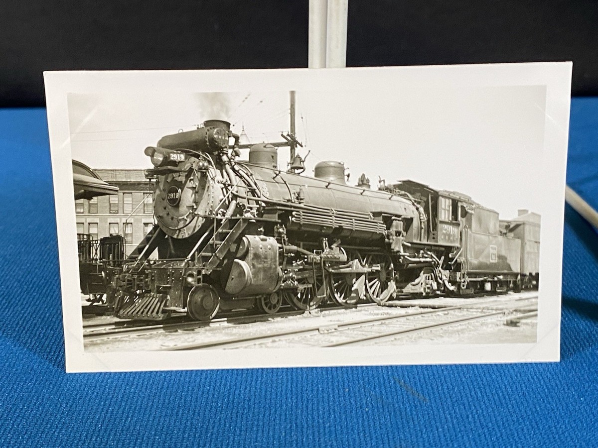 q.u_o.p Chicago Burlington & Quincy Railroad Locomotive 2919 VTG