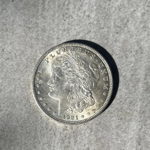 1921 Morgan Silver Dollar $1 Coin 0.9 Fineness Uncertified US Coin
