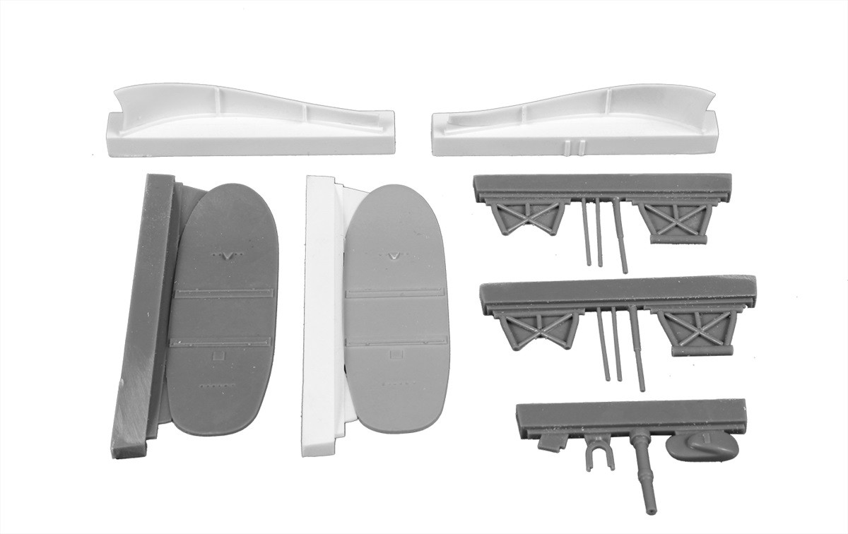 Cmk 129-4384 - 1:48 Blenheim Mk.II Finish AF Retractable Ski Undercar
