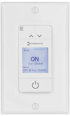 Intermatic Ascend ST700W Smart In-Wall LED Timer Switch 
