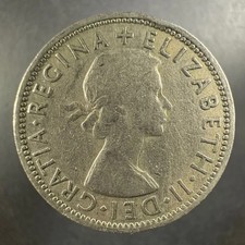 1954 Great Britain 2 Shillings (Florin) - Strong Details