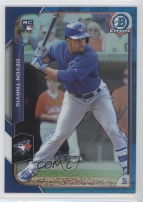 2015 Bowman Chrome Blue Refractor 119/150 Devon Travis #182 Rookie RC 0er