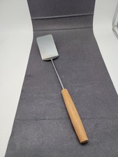 Androck Made In USA Flipper Lifter Spatula with Wooden Handle Vintage