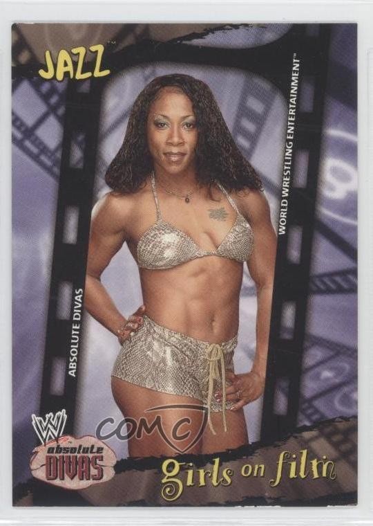 2002 Fleer WWE Absolute Divas Girls on Film Jazz #90 0a1