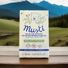 Musti Eau De Soin Parfumee Alcohol Free 1.69 Oz Exp 11/2027
