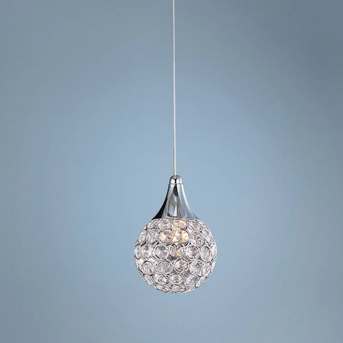 ET2 Brilliant 7" High Chrome Mini Pendant Light - Picture 1 of 2